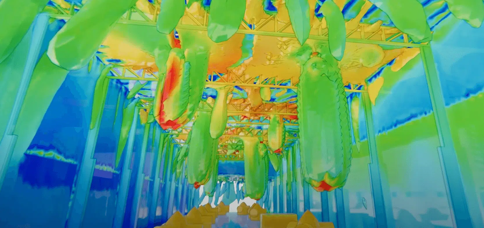 Estudio CFD de las condiciones climáticas del taller