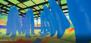 Simulation CFD - Paris Bercy - Isosurface