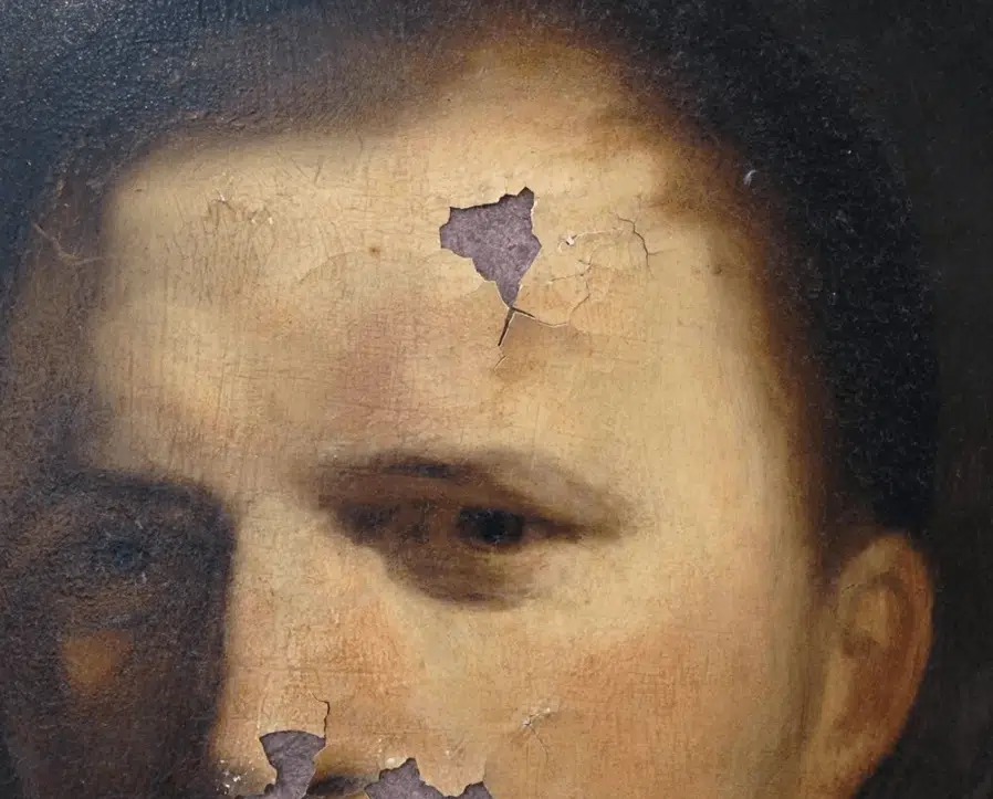 Craquelado — degradación de una pintura antigua debida a un mal tratamiento climático
