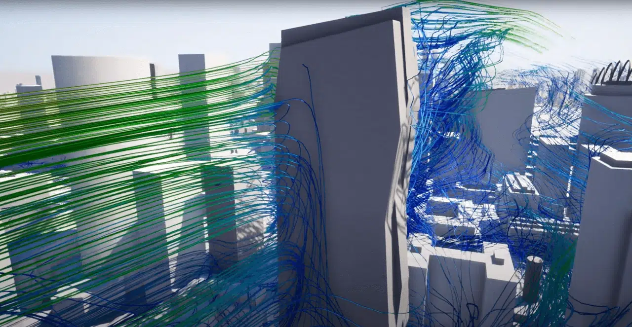 Simulación CFD - La Défense