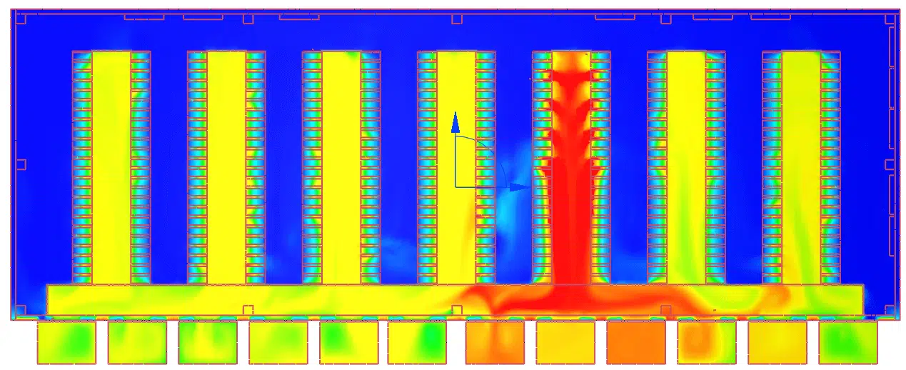 Analyse de risque CFD du data center