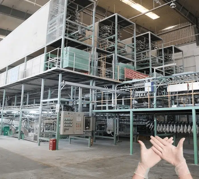 Fábrica — Producción de guantes