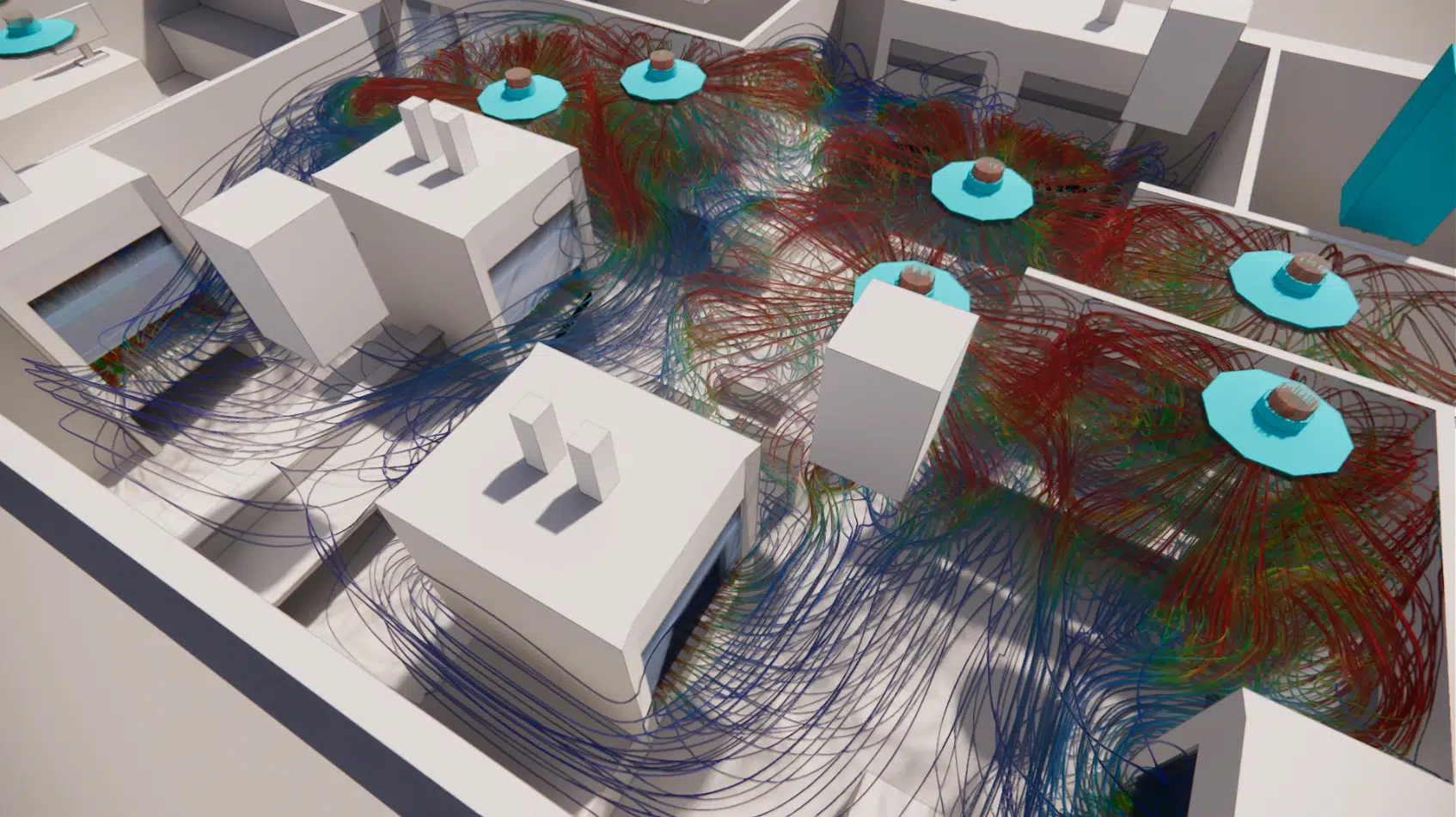 Estudio CFD del confort térmico de un espacio de oficinas