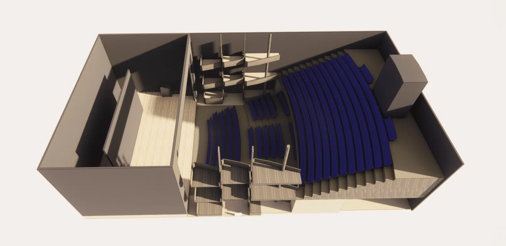 Ingeniería de la extracción de humos — Teatro