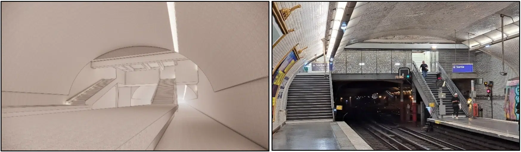 Modelización 3D de una estación de metro