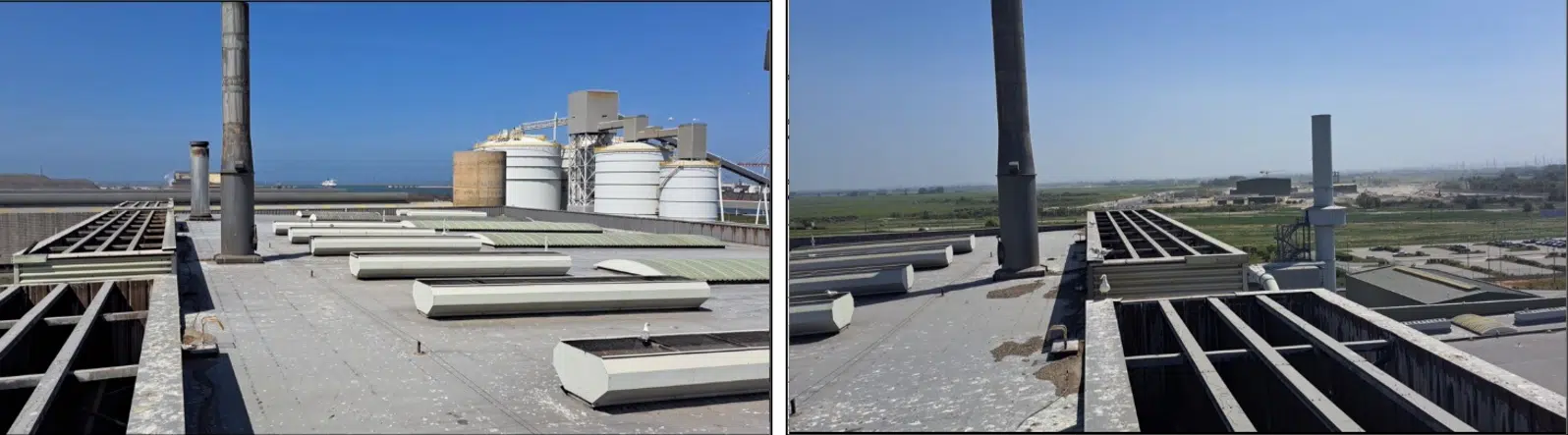 Obstáculos a la dispersión de los gases