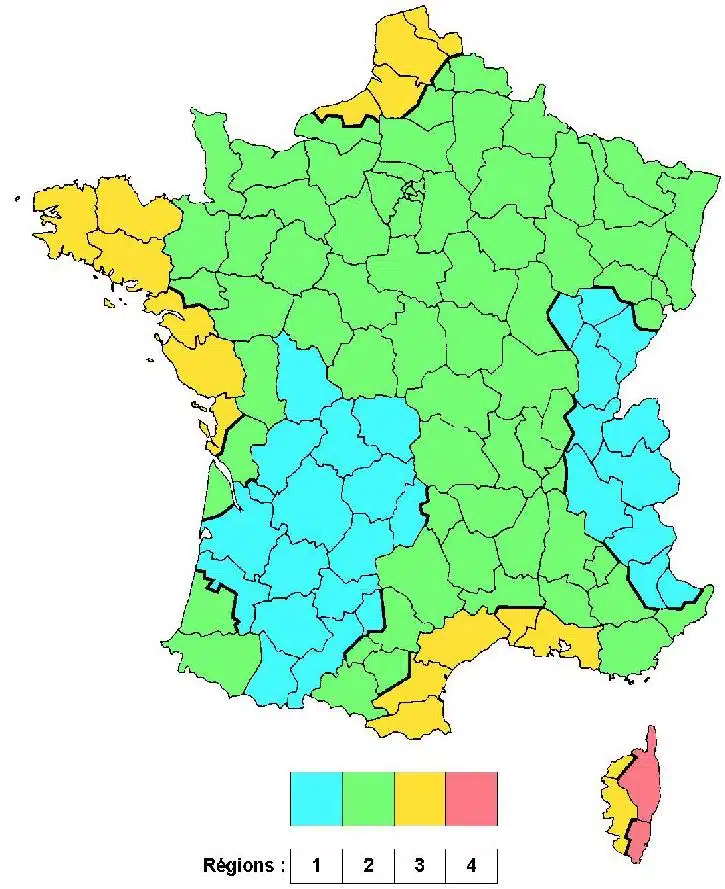 Mapas de velocidades de referencia — Eurocódigo
