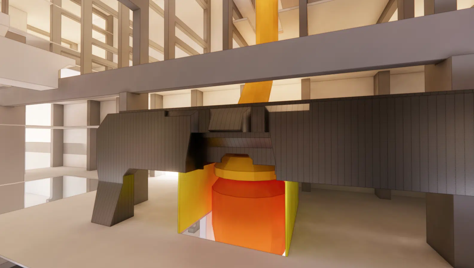 Modelo 3D de un convertidor