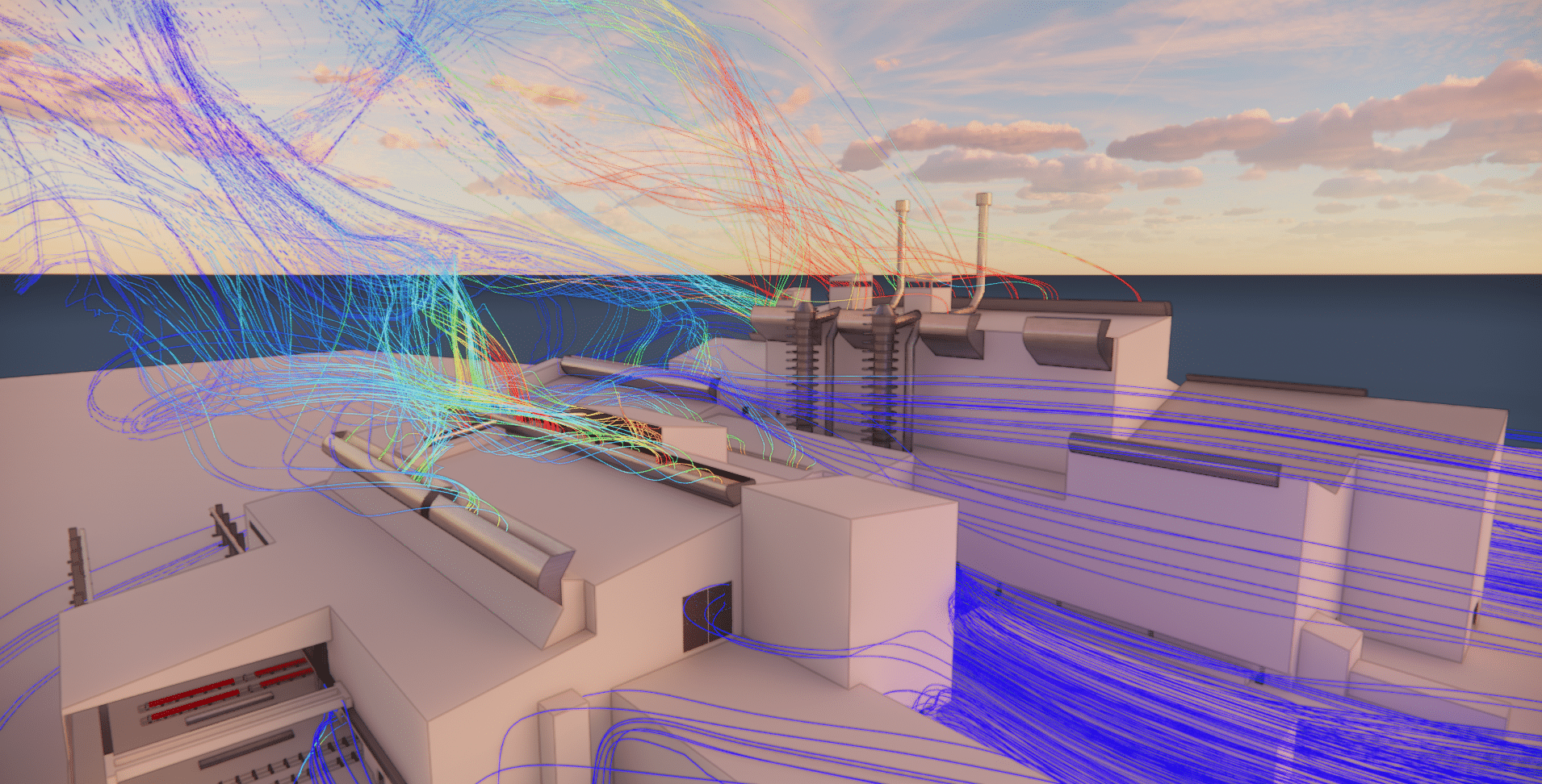 Etude de la ventilation naturelle indsutrielle - cfd