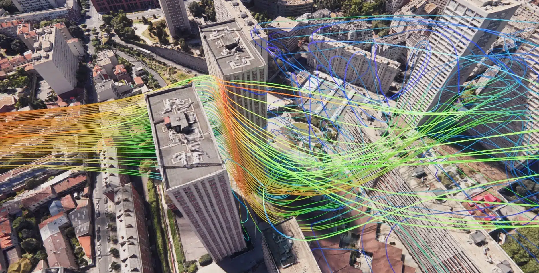 Efecto Venturi para un viento del oeste