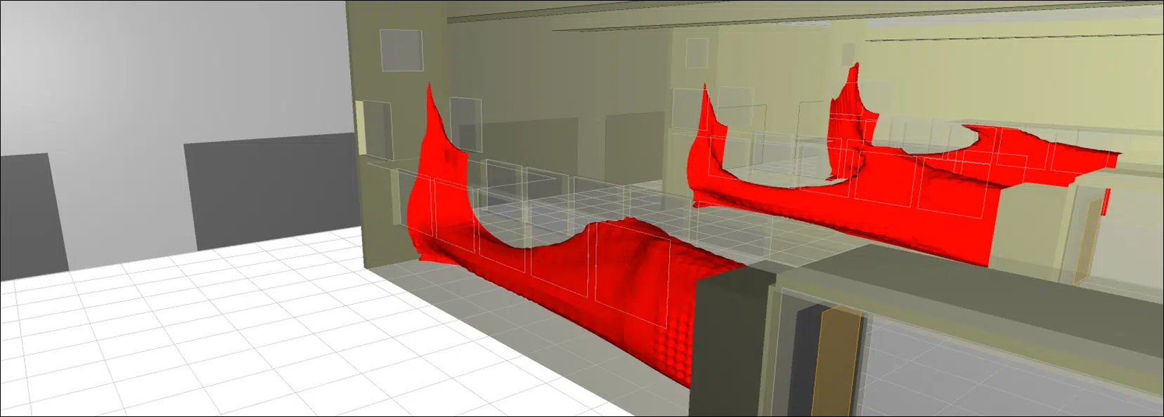 Simulación CFD de las altas temperaturas en pasillo caliente