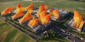 Heat Island - Data Center - CFD