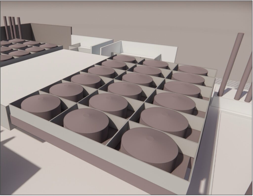 Simulation CFD de l'aéroréfroidisseur du Data Center PAR5&6